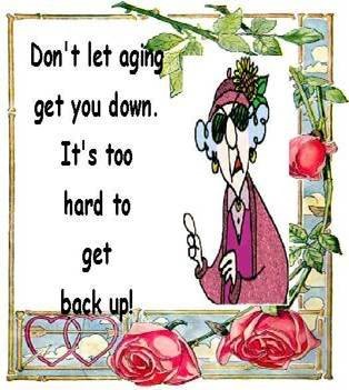 Aging Cartoon don’t let aging get you down